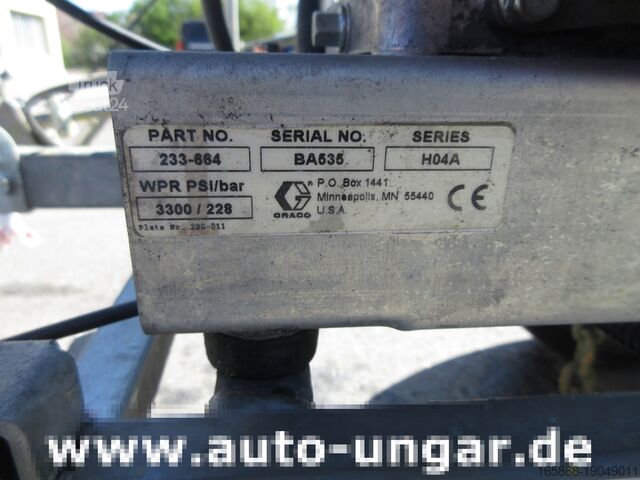 Marquages routiers Graco LineLazer III 3900 Linedriver ride-on