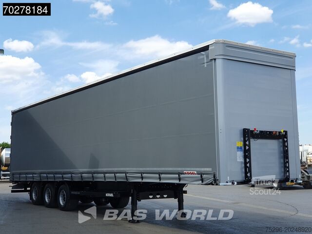 Bâches coulissantes Kögel S24-1 MEGA Hefdak Schuifdak Liftas