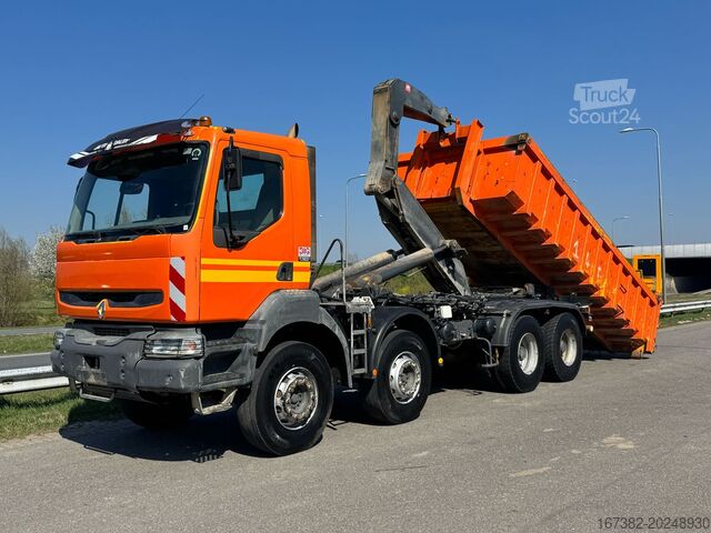 Kiper tovornjak Renault Kerax 410 8x4 Full steel - Manual - Euro 4 - Bi...