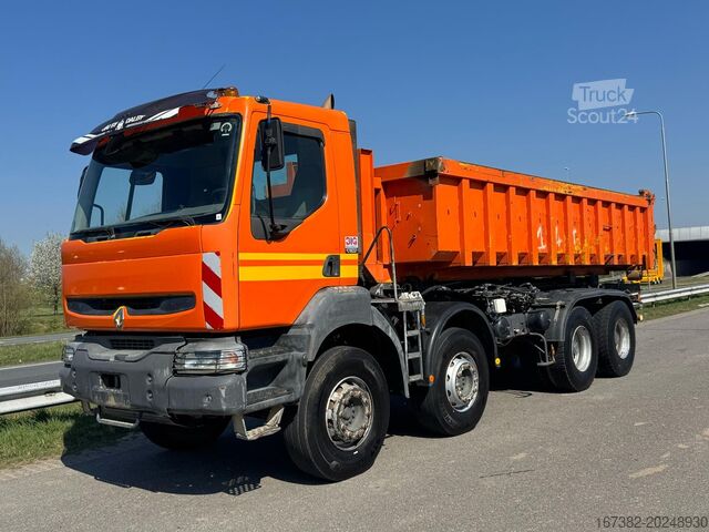 Kiper tovornjak Renault Kerax 410 8x4 Full steel - Manual - Euro 4 - Bi...