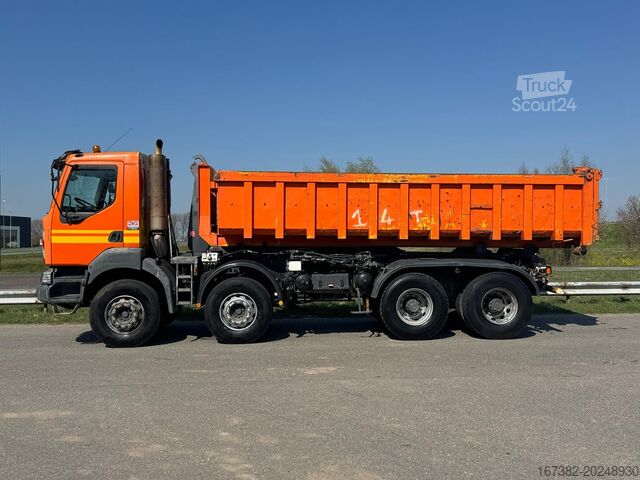 Kiper tovornjak Renault Kerax 410 8x4 Full steel - Manual - Euro 4 - Bi...