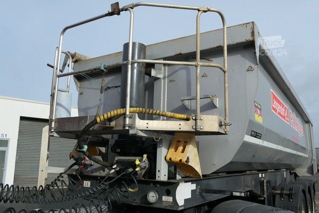 Polpriklopnik kiper LANGENDORF SKS-HS 24/29, Stahl, Hardox, 26m³, Luft-Lift,BPW