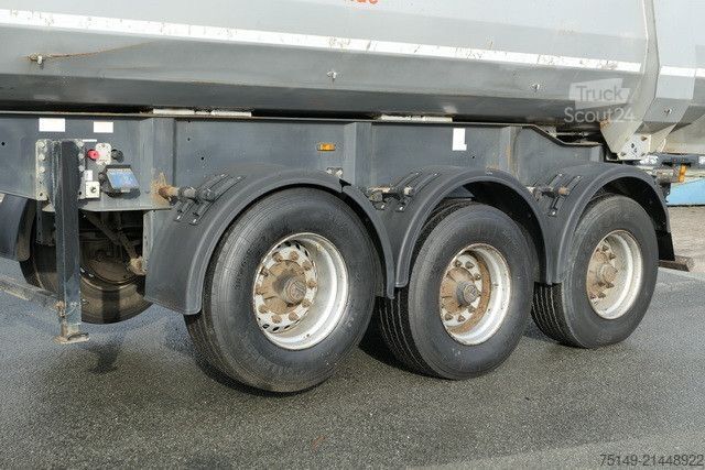 Polpriklopnik kiper LANGENDORF SKS-HS 24/29, Stahl, Hardox, 26m³, Luft-Lift,BPW