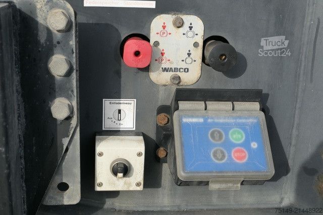 Polpriklopnik kiper LANGENDORF SKS-HS 24/29, Stahl, Hardox, 26m³, Luft-Lift,BPW