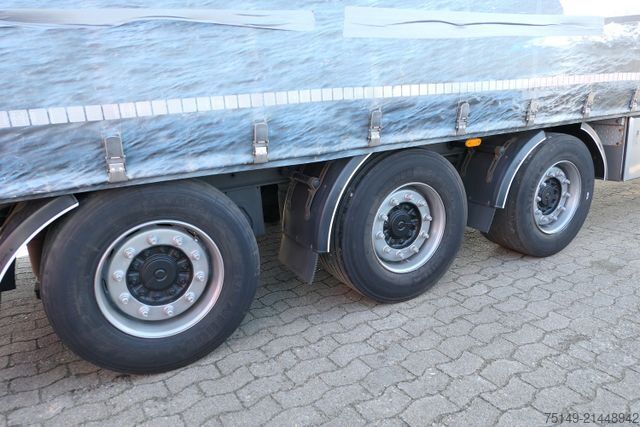 Open oplegger met zeil FLIEGL SDS 350 MegaRunner, Edscha, SAF, Luft, Zurrösen