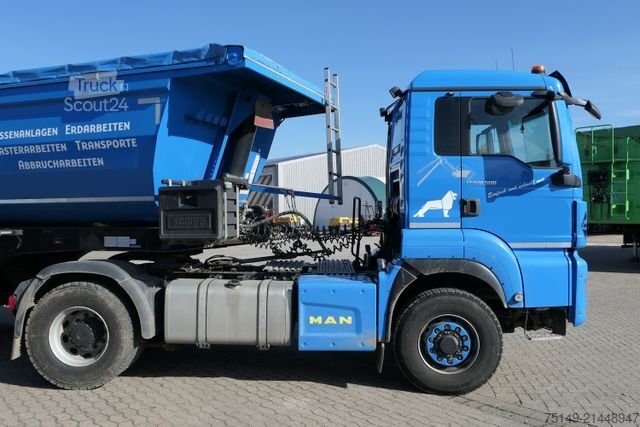 Standardowy ciągnik siodłowy MAN 18.500 TGS 4X4, HydroDrive, Hydr., Luftf, Navi