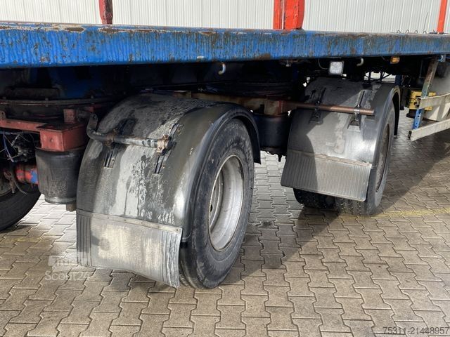 Werkplatform oplegger FAYMONVILLE SPZ-2AA | 2x Achsen gelenkt*ausziehbar*BPW*1.Hd!