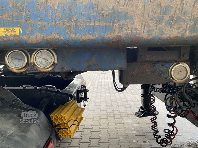 Werkplatform oplegger FAYMONVILLE SPZ-2AA | 2x Achsen gelenkt*ausziehbar*BPW*1.Hd!