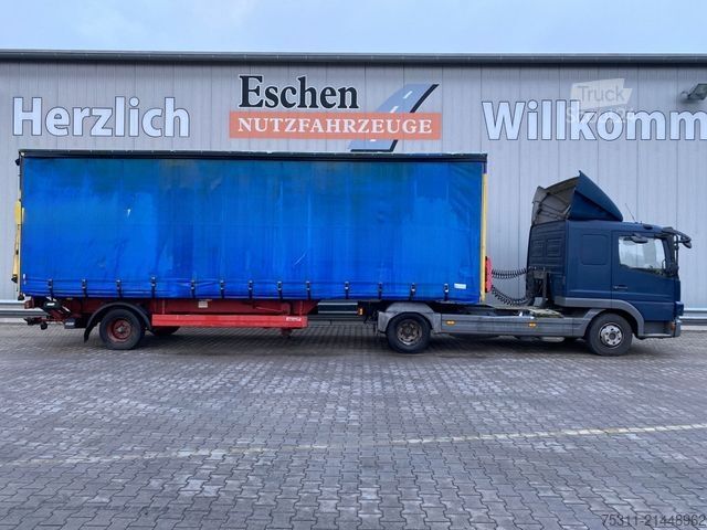 Open oplegger met zeil Tang , Karl | MBB-LBW 1,50to.*beidseitig Gardine