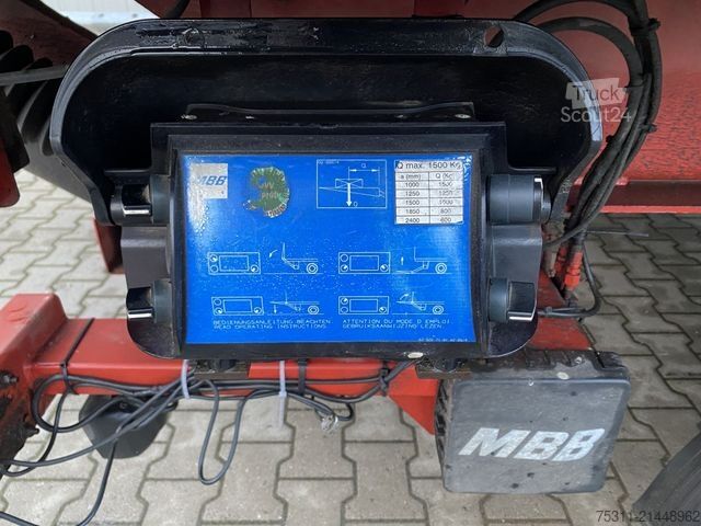 Open oplegger met zeil Tang , Karl | MBB-LBW 1,50to.*beidseitig Gardine