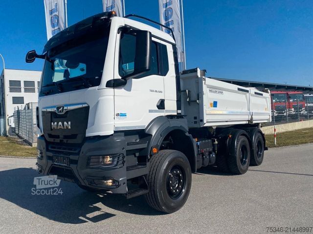 Wywrotka MAN TGS/26.520/6x4 BL/Bordmatik/Retarder/90to/25 tkm