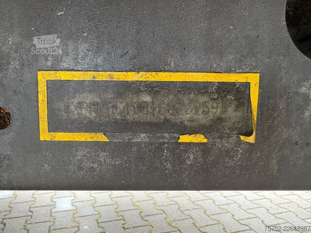 Schubboden Knapen Trailers K100 96m3 Liftas Cargo Floor 10MM 2.5 year old!...