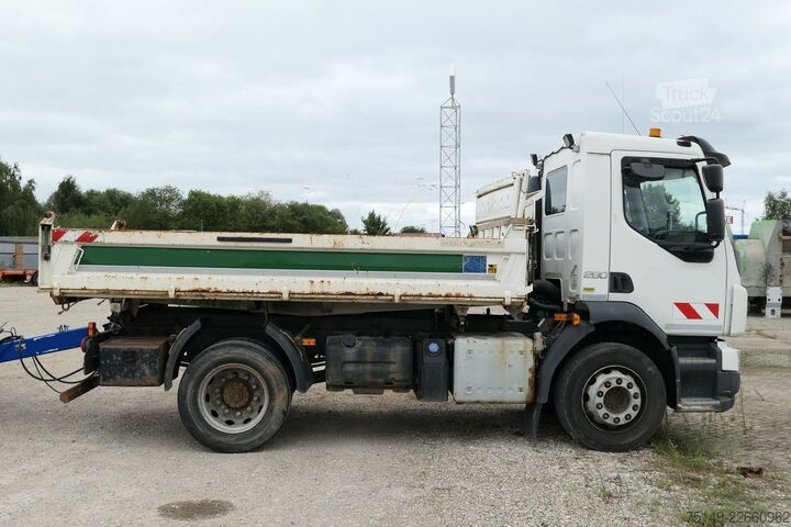 Trójstronna wywrotka VOLVO FL 280 4x2, Meiller, Hydr., AHK, Klima, 159tkm