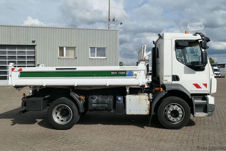 Trójstronna wywrotka VOLVO FL 280 4x2, Meiller, Hydr., AHK, Klima, 159tkm