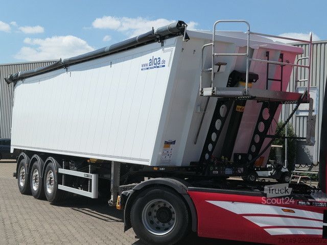 Kippers oplegger WIELTON NW-3, Alu, 50m³, Pendelklappe, SAF, Alu-Felgen