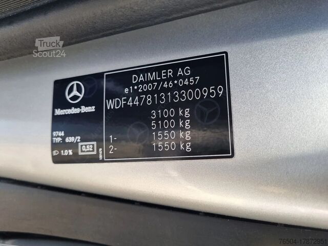 Delivery van double cab Mercedes-Benz V-klasse V 250 D Dubbele Cabine AMG Euro 6 Elek...