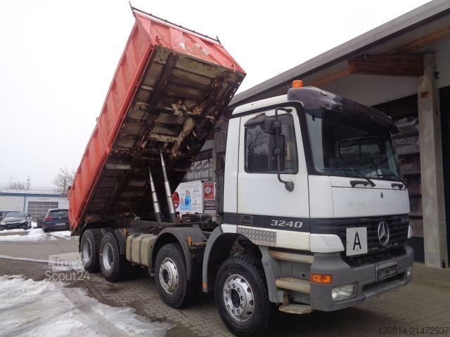 Tovornjak prekucnik MERCEDES-BENZ Actros 3240 8x4 Blatt Meiller 3-S-Kipper