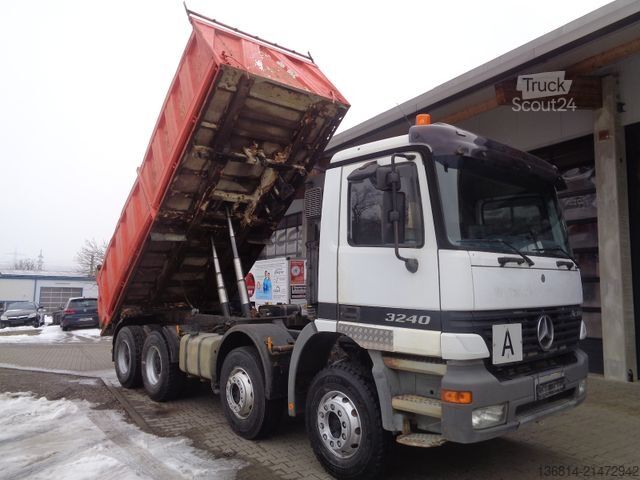 Tristrani prekucnik MERCEDES-BENZ Actros 3240 8x4 Blatt Meiller 3-S-Kipper