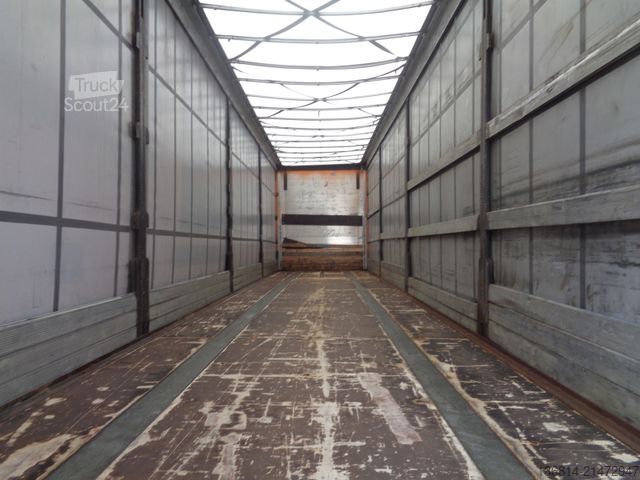 Semi-remorque bâchée KÖGEL SN24 MEGA 435/50 R19,5 SAF