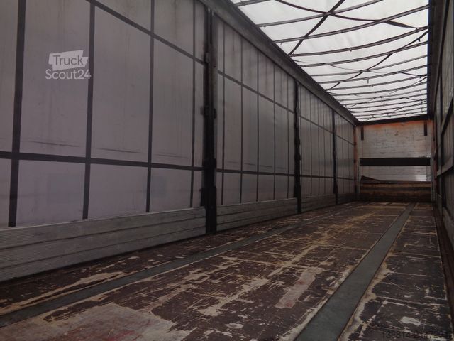 Semi-remorque bâchée KÖGEL SN24 MEGA 435/50 R19,5 SAF