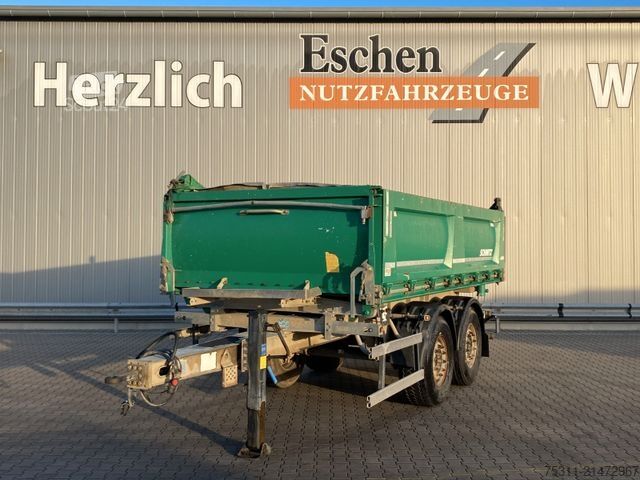 Tristrani nagibni priklopnik SCHMITZ CARGOBULL SGF C2*verzinktes Chassis*Rollplane*Luft*50mm