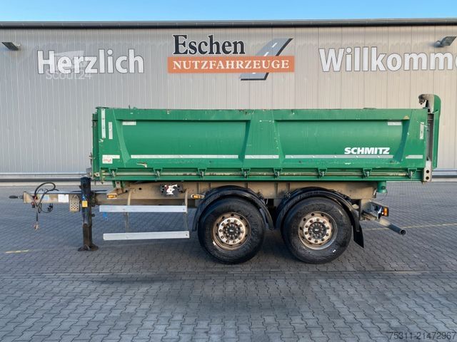 Tristrani nagibni priklopnik SCHMITZ CARGOBULL SGF C2*verzinktes Chassis*Rollplane*Luft*50mm