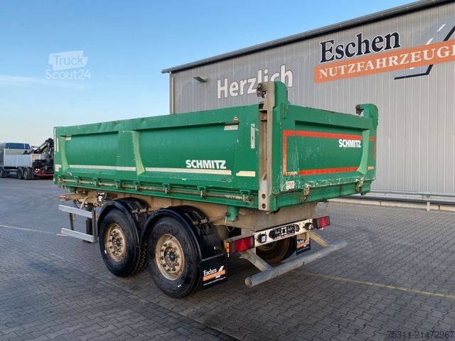 Remorque benne trilibérale SCHMITZ CARGOBULL SGF C2*verzinktes Chassis*Rollplane*Luft*50mm