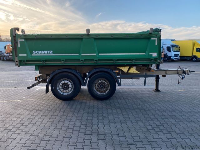 Tristrani nagibni priklopnik SCHMITZ CARGOBULL SGF C2*verzinktes Chassis*Rollplane*Luft*50mm