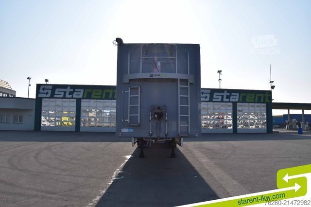 Semi-remorque à plancher roulant KRAKER 8mm 92m³ Alufelgen Verzinkt BPW Funk. MIETE