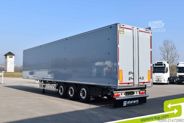 Semi-remorque à plancher roulant KRAKER 8mm 92m³ Alufelgen Verzinkt BPW Funk. MIETE