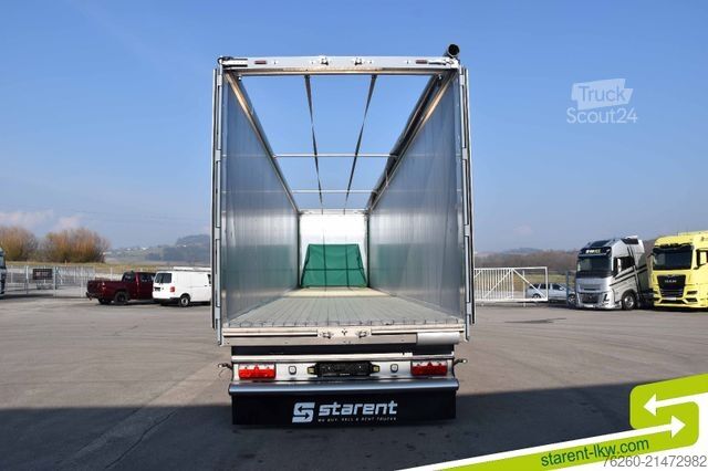 Semi-remorque à plancher roulant KRAKER 8mm 92m³ Alufelgen Verzinkt BPW Funk. MIETE