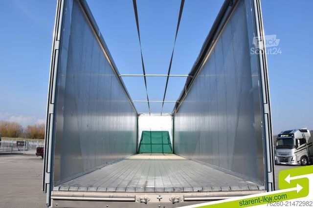 Semi-remorque à plancher roulant KRAKER 8mm 92m³ Alufelgen Verzinkt BPW Funk. MIETE