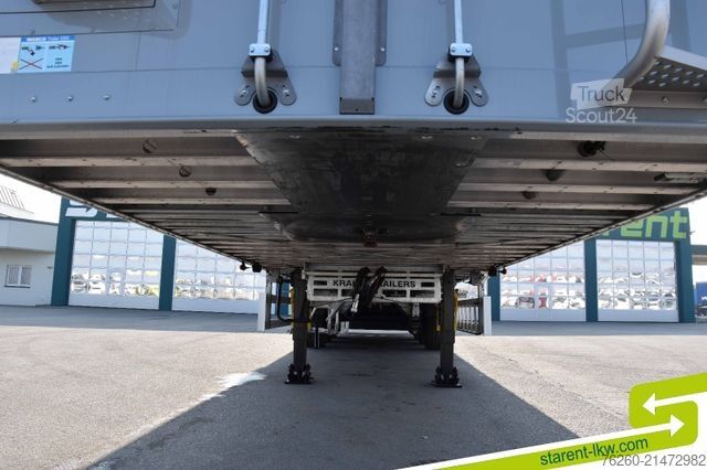 Semi-remorque à plancher roulant KRAKER 8mm 92m³ Alufelgen Verzinkt BPW Funk. MIETE