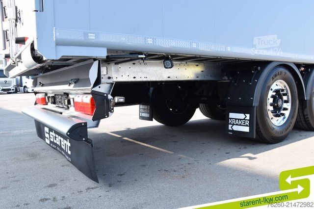 Semi-remorque à plancher roulant KRAKER 8mm 92m³ Alufelgen Verzinkt BPW Funk. MIETE