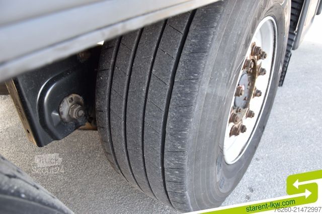 Open semitrailer with tarp KRONE Palettenkasten SAF Achsen TÜV 5/26