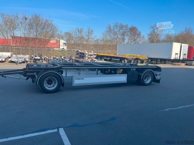 Odvozna prikolica WIELTON PS-2P  Abrollcontainer-Anhänger 3 Stück