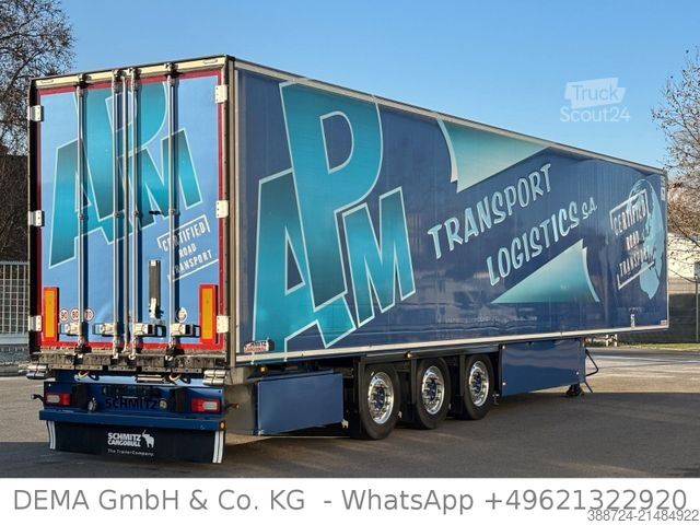 Chladírenský návěs SCHMITZ CARGOBULL SCB/S3B*Pharma*Doppelstock*Lift*ALU*Blumenbreite
