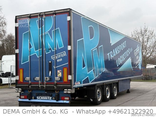 Chladírenský návěs SCHMITZ CARGOBULL SCBS3B*Alufelgen*Lift*Doppelstock*Palettenkasten