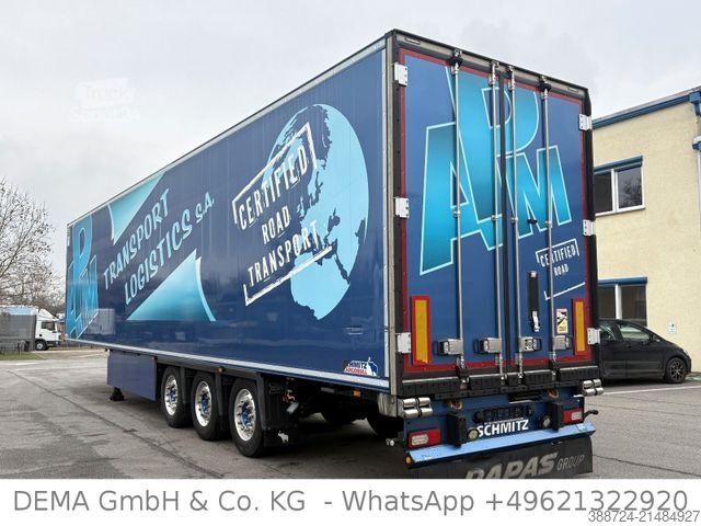 Chladírenský návěs SCHMITZ CARGOBULL SCBS3B*Alufelgen*Lift*Doppelstock*Palettenkasten