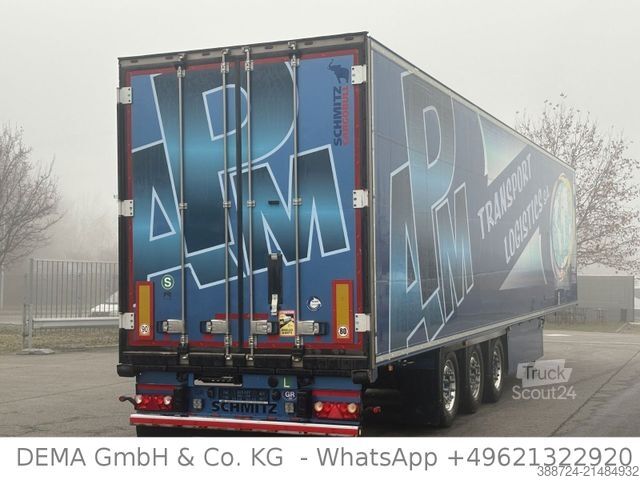 Chladírenský návěs SCHMITZ CARGOBULL SCBS3B*Alufelgen*Lift*Doppelstock*Palettenkasten
