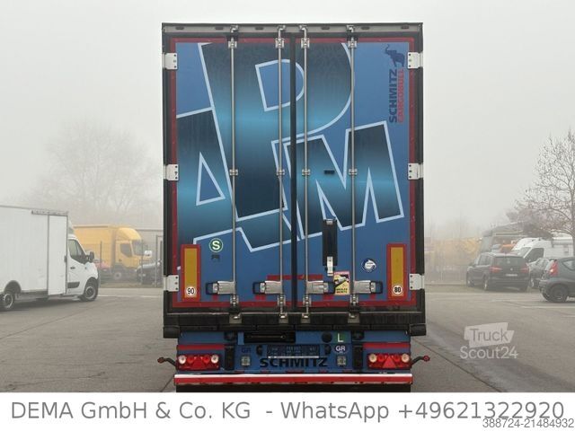 Chladírenský návěs SCHMITZ CARGOBULL SCBS3B*Alufelgen*Lift*Doppelstock*Palettenkasten