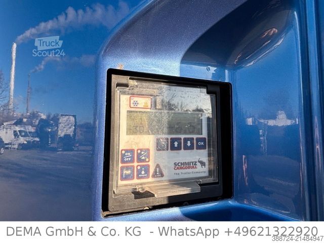 Chladírenský návěs SCHMITZ CARGOBULL SCB/S3B*Pharma*Doppelstock*Lift*ALU*Blumenbreite