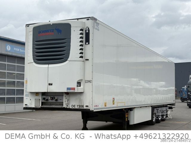 Chladírenský návěs SCHMITZ CARGOBULL SSCBS3B*Rohrbahnen*Palettenkasten*Meet*Fleisch*