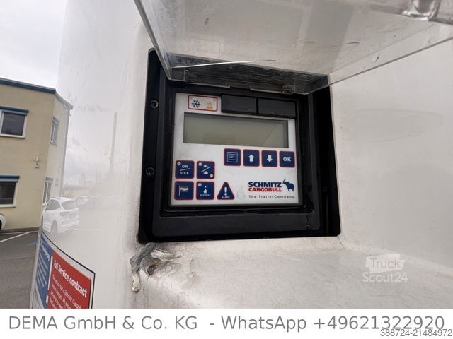 Chladírenský návěs SCHMITZ CARGOBULL SSCBS3B*Rohrbahnen*Palettenkasten*Meet*Fleisch*