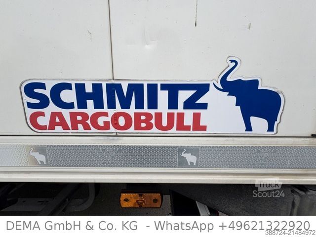 Chladírenský návěs SCHMITZ CARGOBULL SSCBS3B*Rohrbahnen*Palettenkasten*Meet*Fleisch*