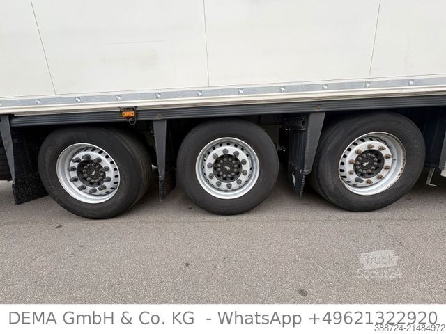 Chladírenský návěs SCHMITZ CARGOBULL SSCBS3B*Rohrbahnen*Palettenkasten*Meet*Fleisch*