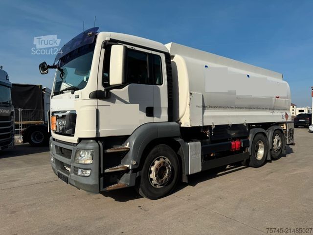 Tankwagen MAN TGS26.360 * OBEN & UNTEN * 3 KAMMER * ALUFELGEN*