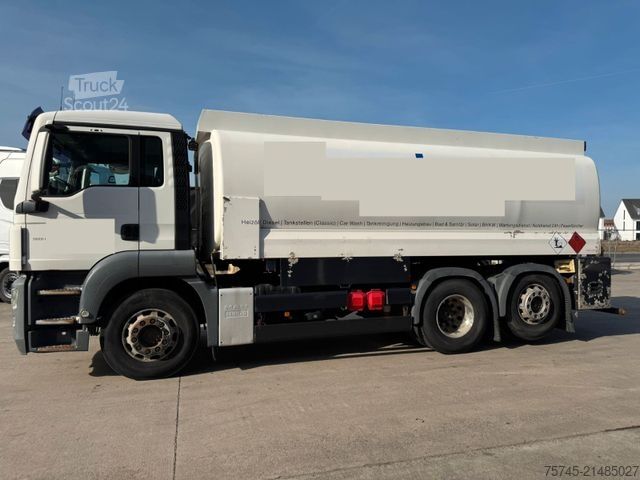 Tankwagen MAN TGS26.360 * OBEN & UNTEN * 3 KAMMER * ALUFELGEN*