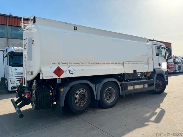 Tankwagen MAN TGS26.360 * OBEN & UNTEN * 3 KAMMER * ALUFELGEN*