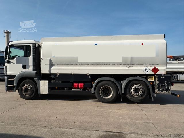 Tankwagen MAN TGS26.360 * OBEN & UNTEN * 3 KAMMER * ALUFELGEN*